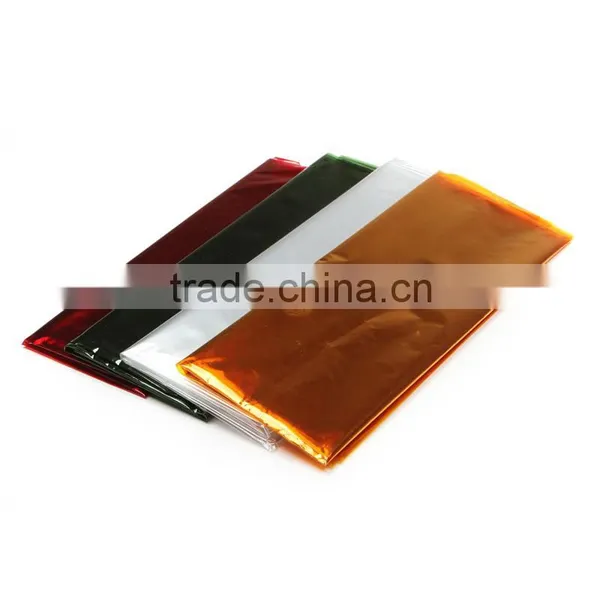 Plastic Film Roll Transparent Cellophane Paper Metallized Bopp Film photo-3