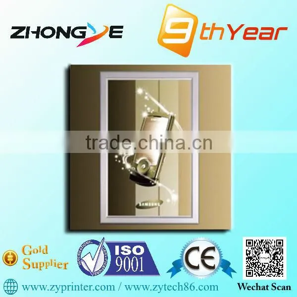 2.5m Large Flatbed UV Printer With LED Drying System photo-3