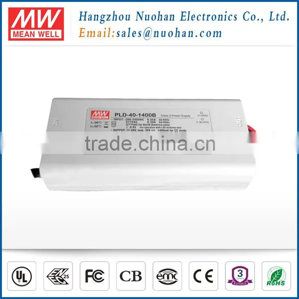Meanwell 40W Single Output 1400ma Led Driver PLD-40-1400B Led Lighting Power photo-3