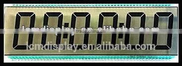 Gray China Manufacture 7 Segment 6digit Lcd Display photo-2
