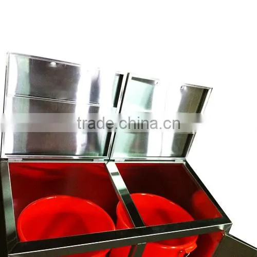 Community Use Professional Stainless Steel Large Garbage Bin photo-2