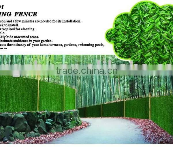Artificial Green Plastic Fence