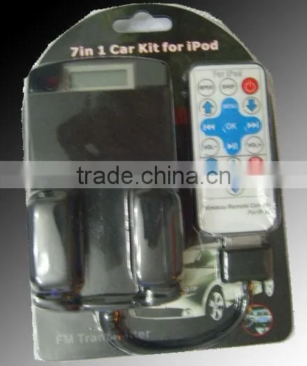 fm 7in1 Car Kit for Music Player (GF-8-018) (car fm Transmitter/mp3 fm Transmitter)
