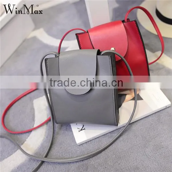 Long Strap Circular Shoulder Bag pu Leather Crossbody Sling Bag for Girls Supplier's Choice