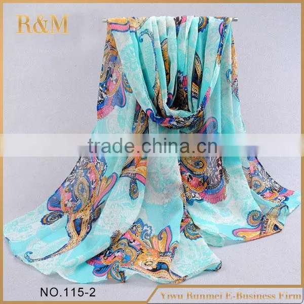 Factory Main Products! Originality Silk Gauze Scarf From Manufacturer photo-3
