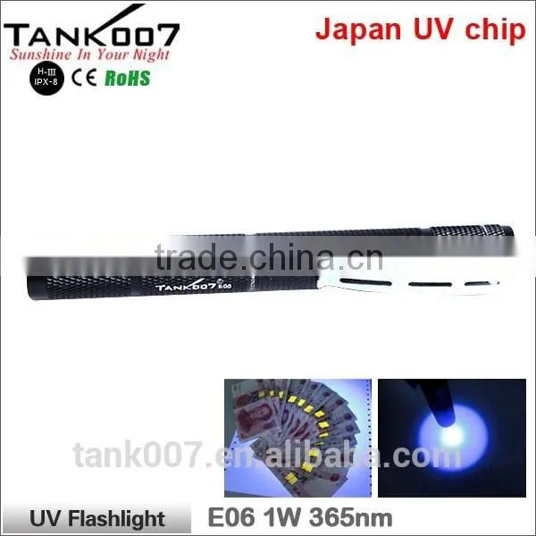 TANK007 Led uv Penlight Forensics UV Pen Torch Medical Blacklight 365nm 1W Mini Pencil Flashlight photo-5
