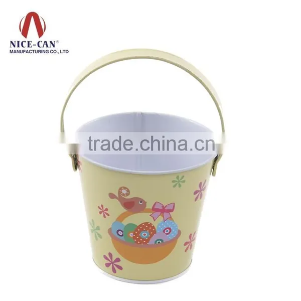 Hot Sale Small Attractive Tin Buckets, Made Of Tinplate photo-3