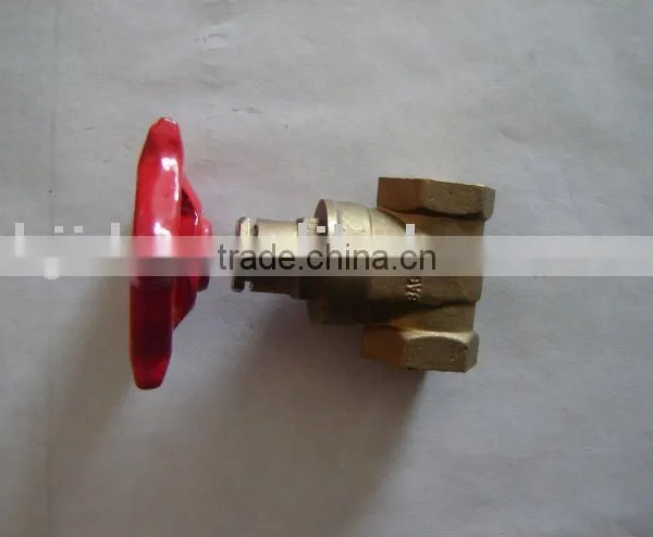 JD-1001 Brass Mud Gate Valve/brass Factory