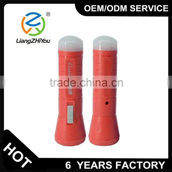 Rechargeable Mini Torch Light ABS Camping Led Flashlight With Tail Light photo-4