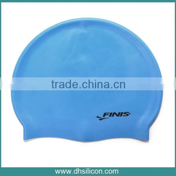 High Quality Soft Silicon Swim Caps / Silicone Swimming Cap