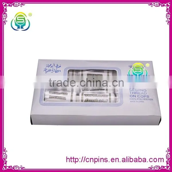 Factory Wholesale Cheap 402 100% Polyester Embroidery Dyed Overlocking Sewing Thread
