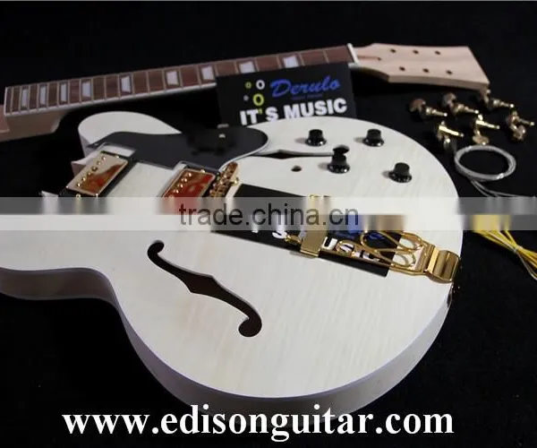 High Quality Hot Sale Unique Design Jazz Electric Guitar Kit MX-014 photo-3