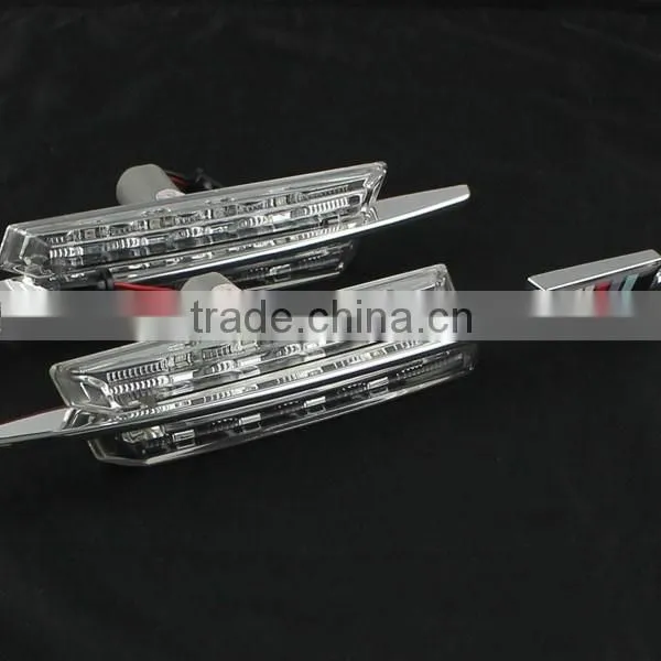 Carbon Trim LED Side Marker Turn Ligth Signal For BMW LED Light LED Side Marker Turn Signal Lights For E39 photo-2