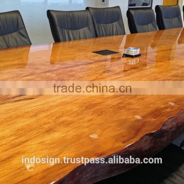 Exclusive, customized Kauri-wood meeting/conference tables