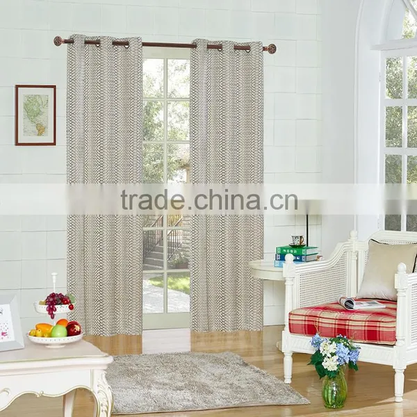 New Arrival Polyester Jacquard Window & Shower Curtain photo-4