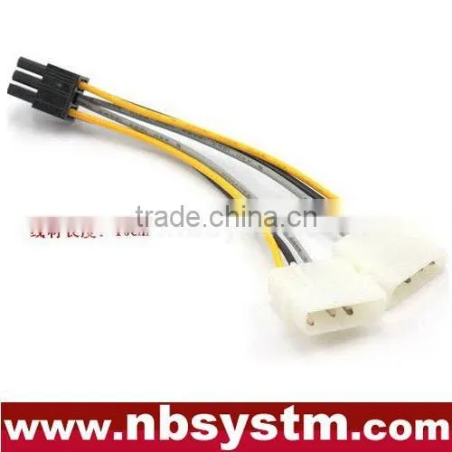 SATA 2 x 4pin to 6pin Power Cable, Express Card Power Cable