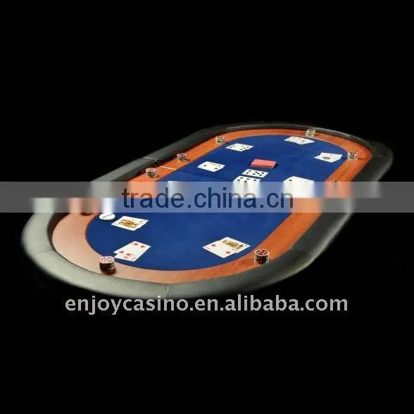 Casino Oval Three-foldable Poker Table Top