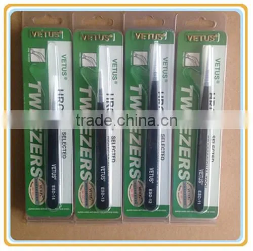 ESD Series Exchanged Tip Anti-static Stainless Tweezers photo-3