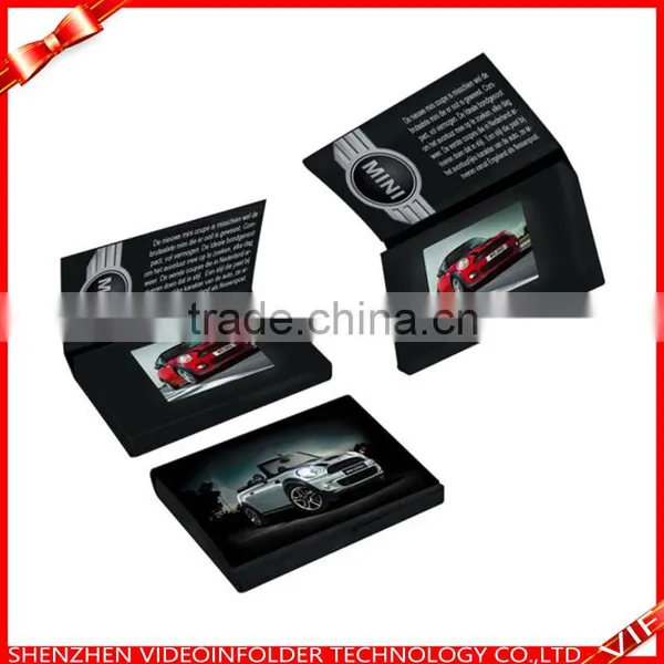  new product 2.4" video brochure/128MB usb video business card