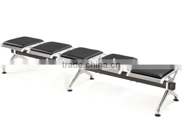 Retail Hospital Waiting Room Chair, Modern Railway Bus Station Waiting Seat With PU Cushion photo-3