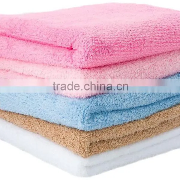 Pastel Color Soft Fluffy 1 Ply Suede Blanket for Single photo-3
