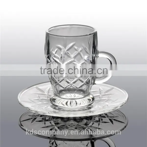 Factory Price Personlized Crystal Cup and Saucer photo-5