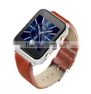Bluetooth 4.0 Smart Watch Leather Strap With Push Message Twitter Facebook Smart Wristband For IOS Android Smart Phones photo-2