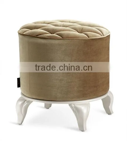 Neo-classical Solid Wood Bedroom Set European Furniture Bed Bedside Table Wardrobe Dressing Table Bench Royal Chair Commode photo-6