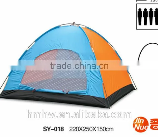 6 Person Single Layer One Door Camping Tent photo-2