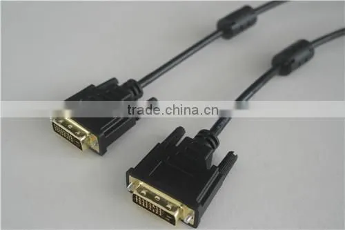 1.8M 6FT DVI-D to DVI-D Gold Male ( 24+1 Pin ) Dual Link Cable Gold Plate NEW photo-6