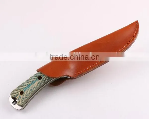OEM Colorful 7Cr17 Steel Military Knife Full Tang Blade photo-6
