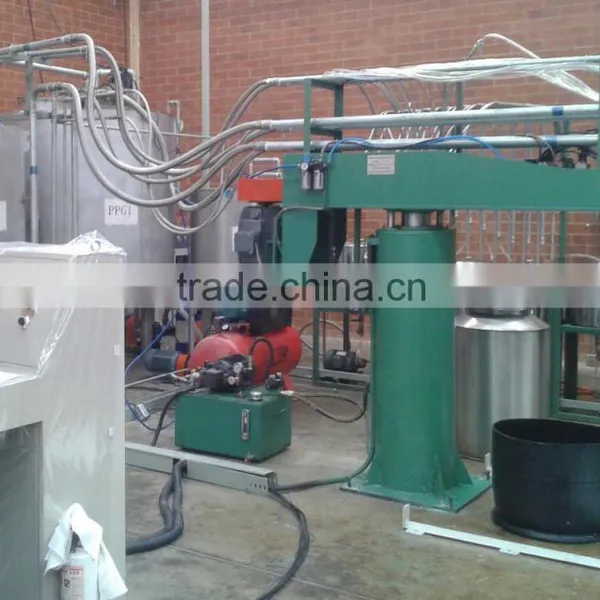 Batch Polyurethane Foam Block Mattress Making Machine photo-3
