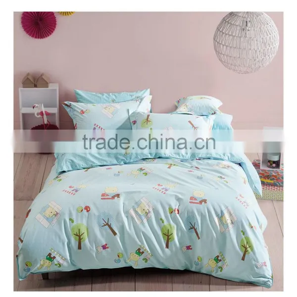 100% Cotton Kids Bedding Adult Cartoon Bedding Set Low Price
