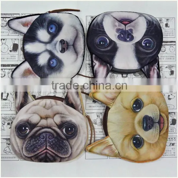 Animal Wholesale Cat Dog Face Coin Purse & Ladies Coin Purse photo-2