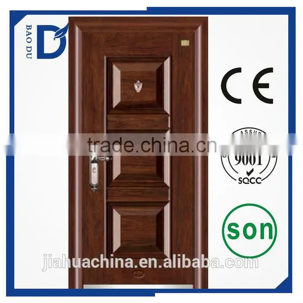 Residential Steel Doors and Windows Color Steel Door Swing Security Steel Doors photo-5