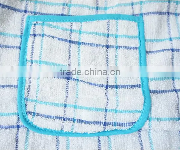 Two Layers Terry Cotton Towel With Pigment Printing Waist Apron photo-2