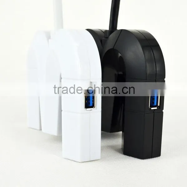 Premium 4 Port USB 3.0 HUB for Windows 95/98/2000/2003/ME/XP/Vista or Mac OS 8.1/Windows7 photo-3