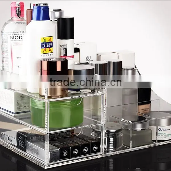 With Drawer Cosmetic Acrylic Storage Box photo-3
