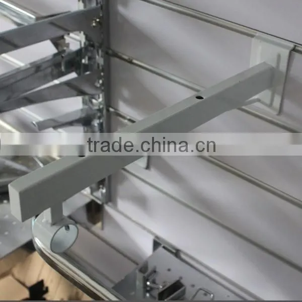 Slatwall Stores Decoration Customized Multifunctional Hanging Shelf Bracket photo-3