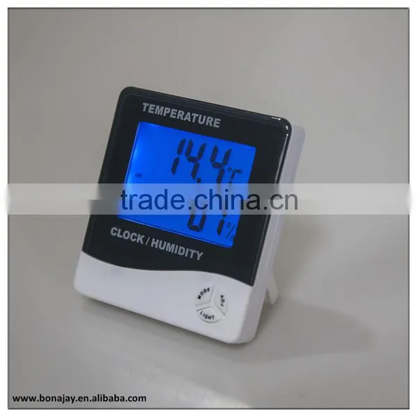 Indoor Backlight Digital Thermometer Hygro Clock Htc 1 photo-2