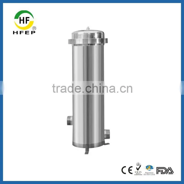 316 Stainless Steel Multi Cartridge Security Industrial Water Filter Housing