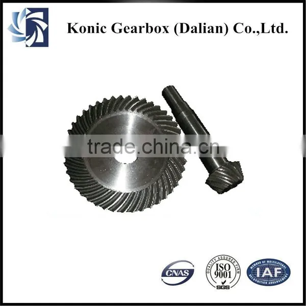 New Series Electrical Helical Bevel Gear of Gearbox Reducer Parts With Durable and Reliable in China