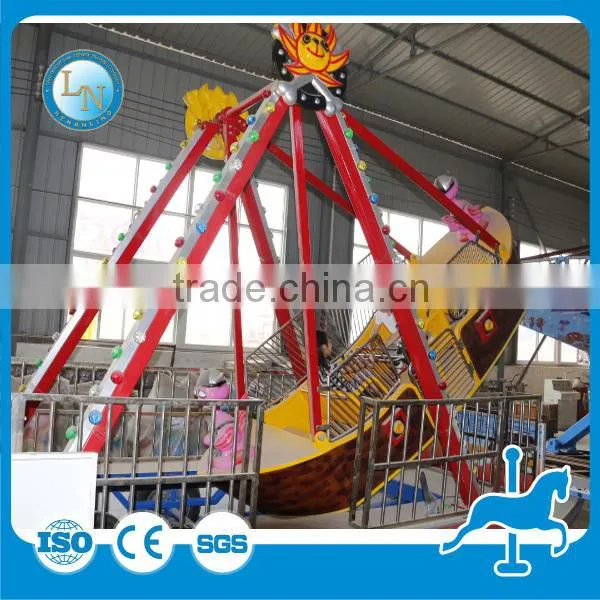 China Factory Mini Amusement Park Kids Pirate Ship Rides for Sale photo-6