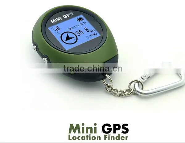 Mini GPS Tracker Tracking Device Travel Protable Keychain Locator Pathfinding Outdoor Sport Handheld Keychain photo-5