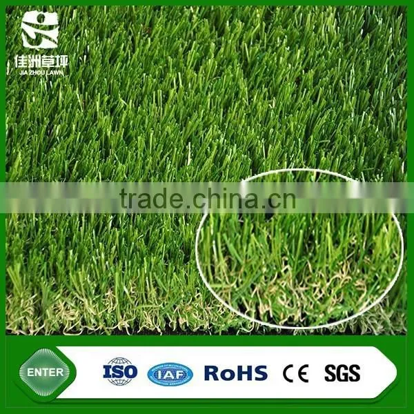 Chinese Factory Landscape Artificial Grass With Straight and Curled Yarn photo-3