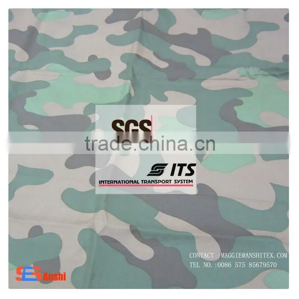 Es3230 Waterproof Twill Cotton Camouflage Fabric Military Fabric