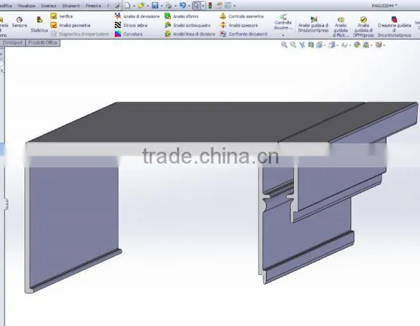2015 New Industrial Aluminium Profiles Aluminium Extrusion 6061 6063 Industrial Profile photo-6