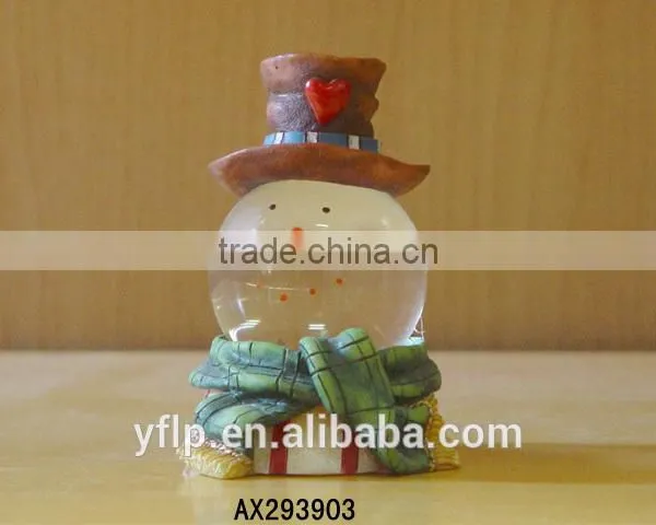 Resin/Polyresin Christmas Crafts of Snow Ball photo-4