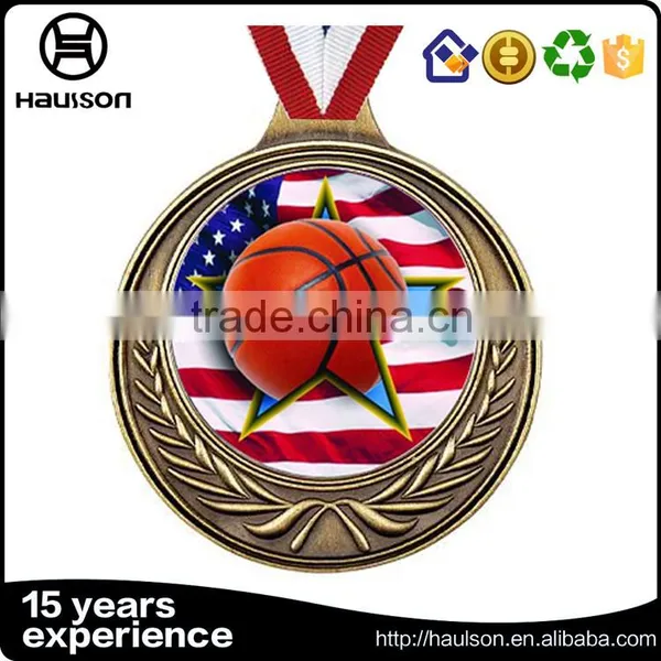 Gold Medal Supplier Custom 3d Diecast Five Stars Hollow Out Zinc Alloy Antique Gold Plated Cheer Sport Medal of Honor Wholesale photo-3