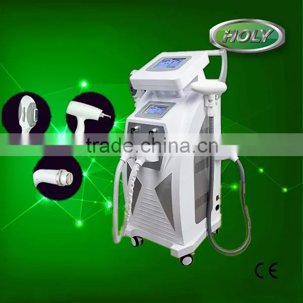 Elight+rf+ Q Switched Laser Tattoo Removal Professional Shr Ipl Hair Removal